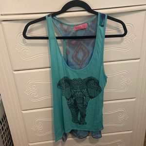Multi Color Elephant Tank